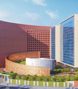 Surat Diamond Bourse architectural design and facade